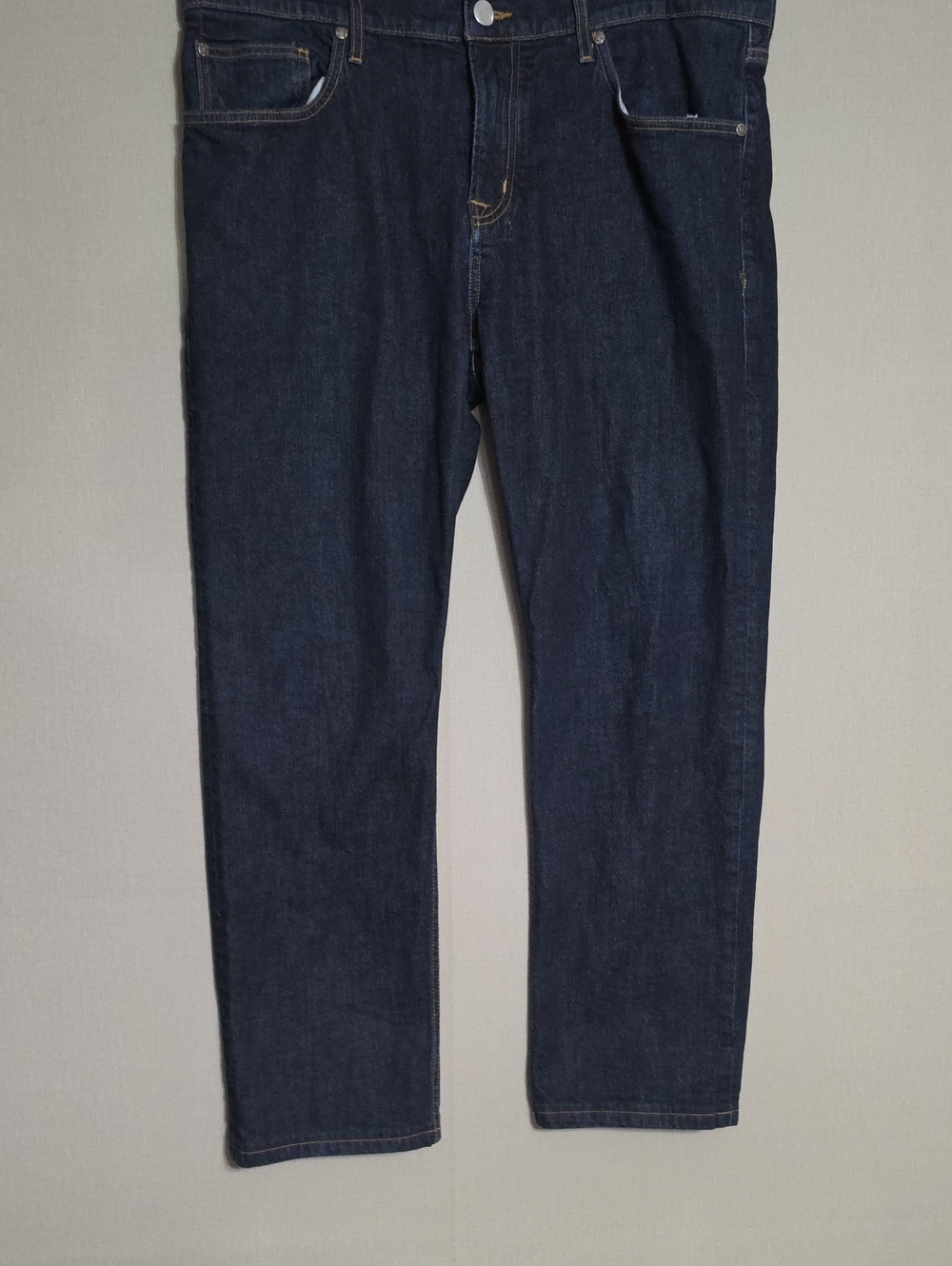 Robert Graham Men's Dark Indigo Straight 38x40 Jeans